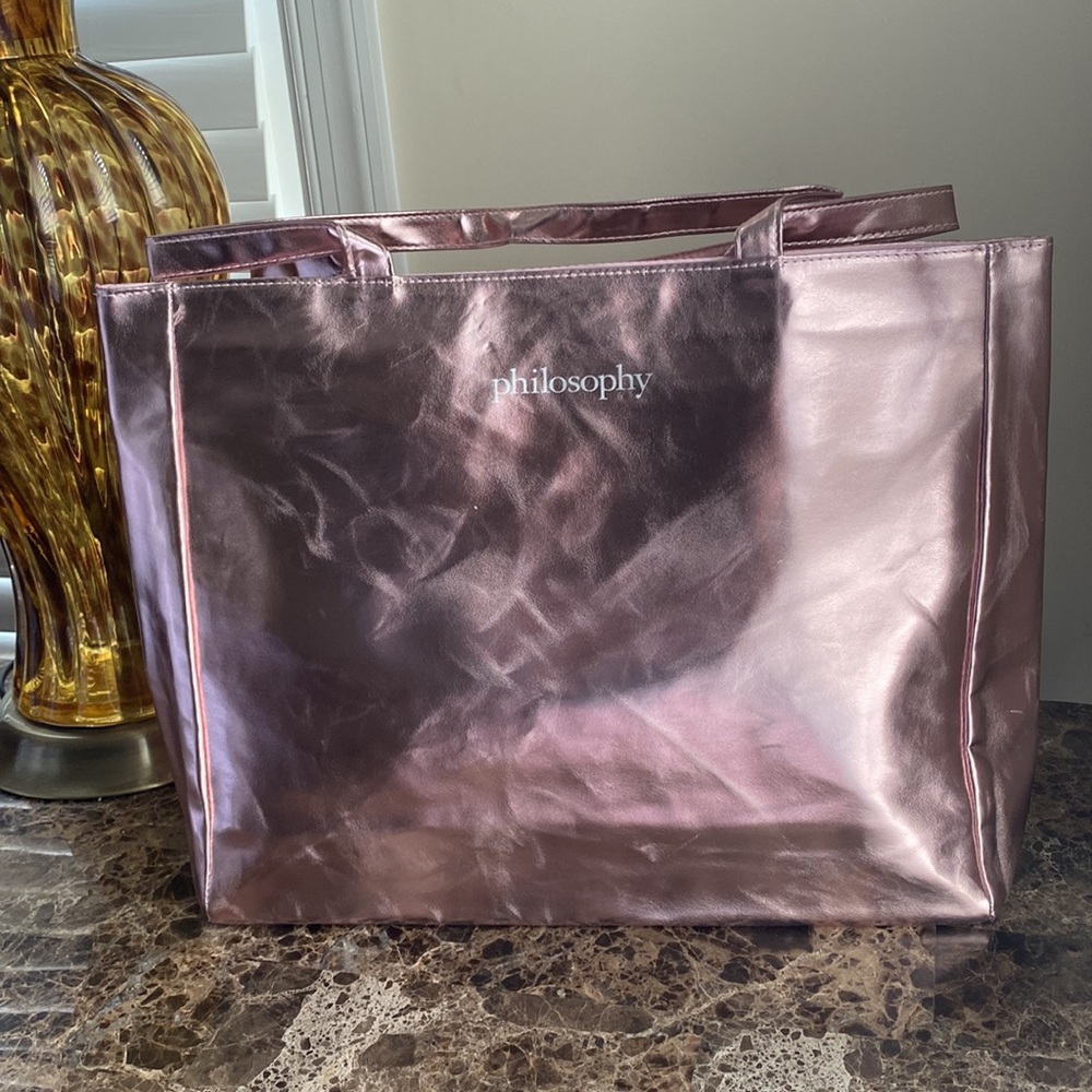 Philosophy Metallic Pink Sholder Bag